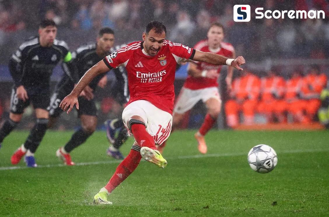 레알 마드리드, 벤피카에 2-4 충격패...UCL 16강 직행 무산